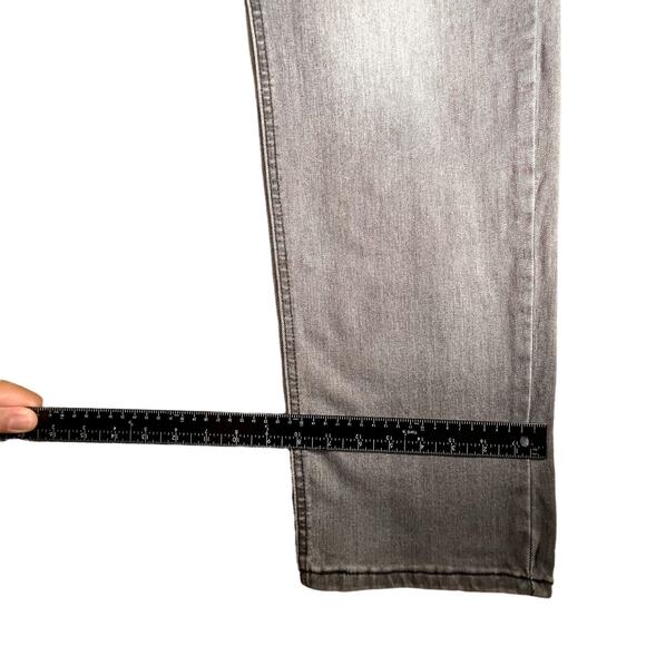 Rare Blank Tab Levis 541 Athletic Fit Stretch Jeans Color Faded Gray Size 38x34 - Picture 7 of 9